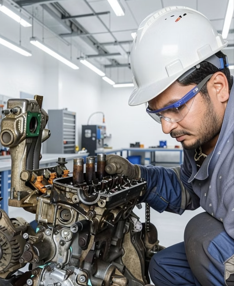 Industrial maintenance and repair services for heavy-duty equipment