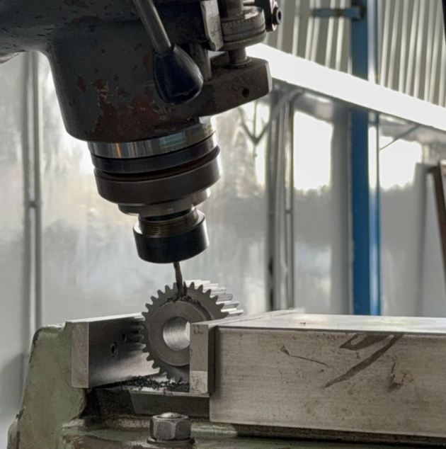 CNC machining area